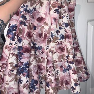 Floral skirt!